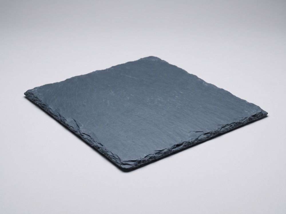 Ardoise naturelle, pierre de couverture, gros plan studio